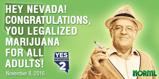 Nevada Legalized Marijuana